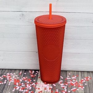 Starbucks Valentines Matte Red Studded Tumbler